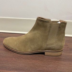 Aquatalia Rory Suede Weatherproof Bootie Brand NEW